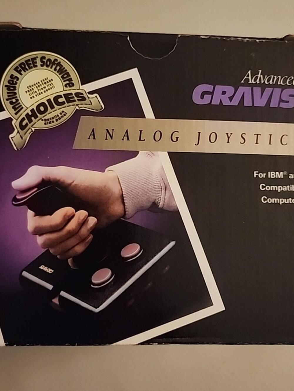 Vintage 1991 Advanced Gravis Analog Joystick Controller IBM PC